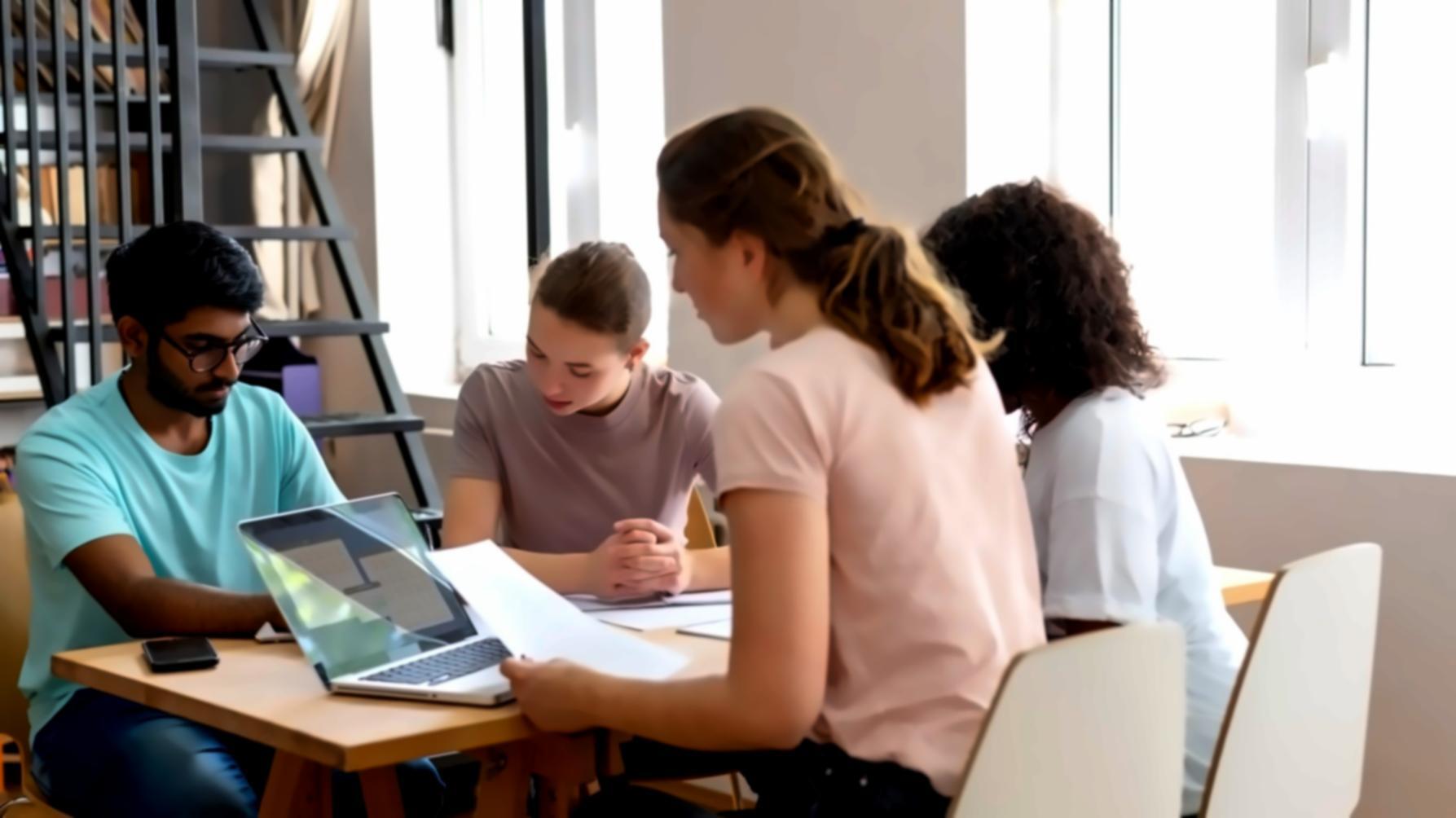 Professional team collaborating on financial planning strategies