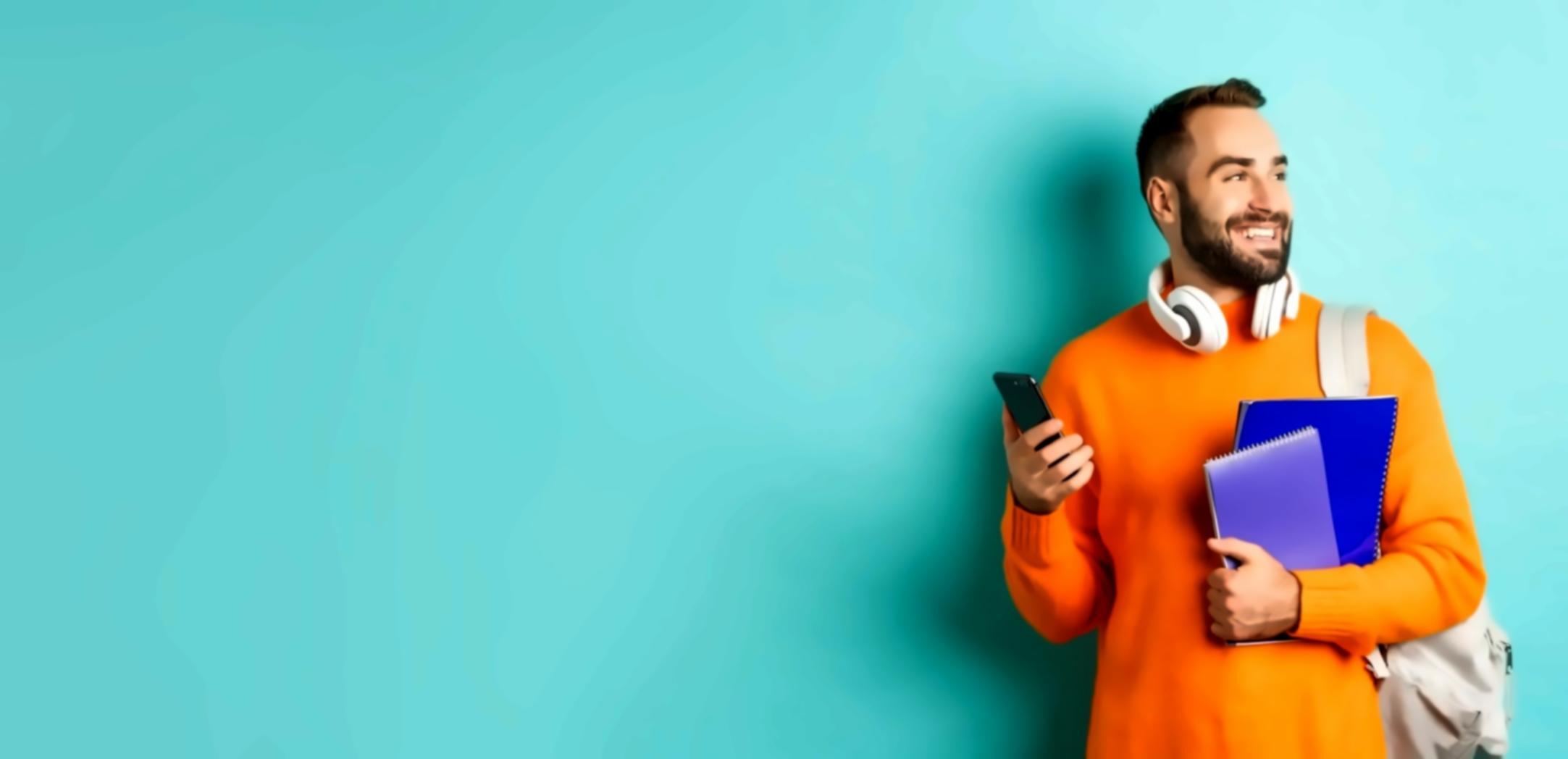 Students reviewing financial documents and budgeting materials in a classroom setting